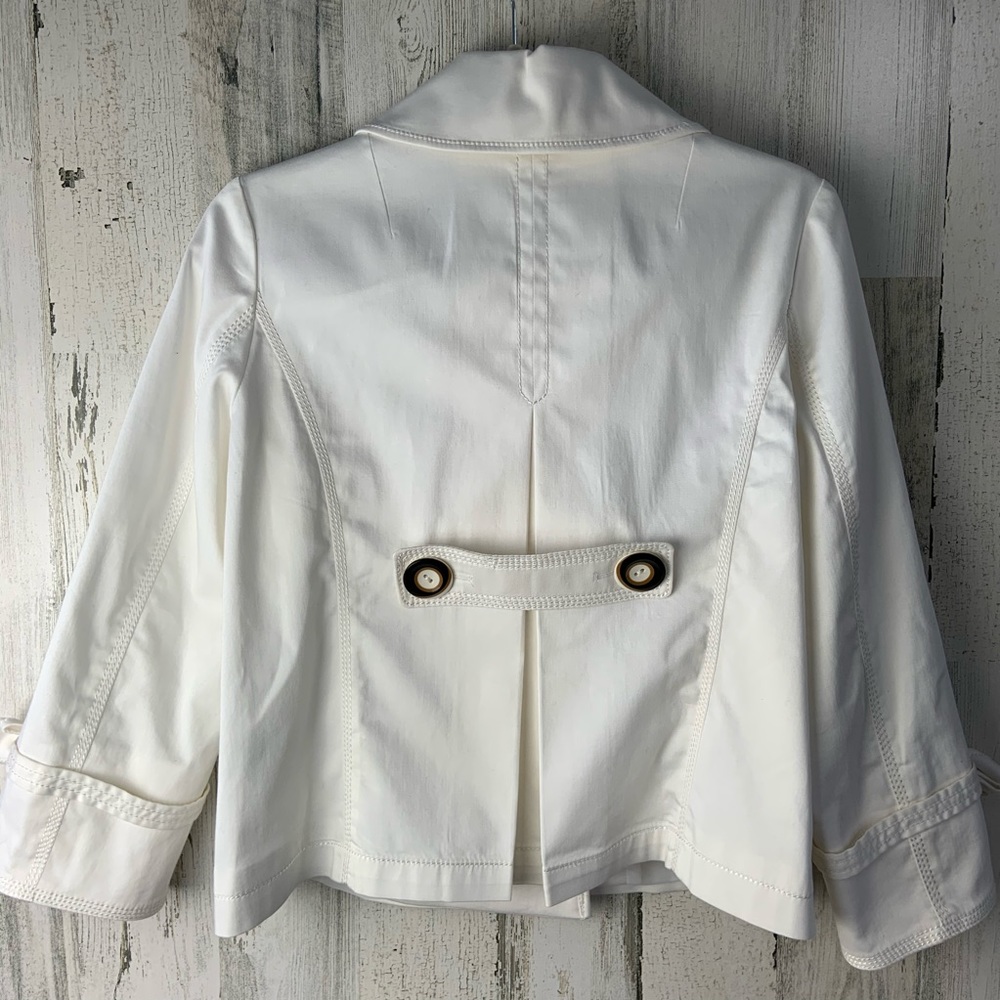 Pendleton White Cotton Lined Jacket Size M - image 8